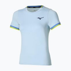 Koszulka tenisowa damska Mizuno Stargazer Tee. Niebieskie t-shirty damskie Mizuno, l, bez wzorów, z materiału, sportowe, bez kołnierzyka. Za 139.99 zł.