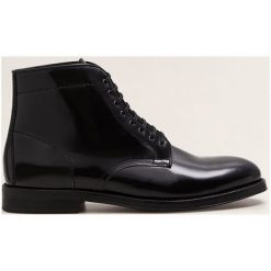 Mango Man - Półbuty Charlie. Czarne eleganckie półbuty Mango Man. Za 449.90 zł.