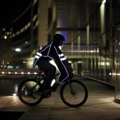 Wodoodporne poncho - dla dorosłych - RAINCOVER LXL. Czarne kurtki damskie RFX CARE, l, bez wzorów, rowerowe. Za 471.50 zł.