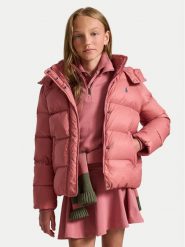 Polo Ralph Lauren Kurtka puchowa 313970102501 Różowy Regular Fit. Czerwone kurtki i płaszcze dla dziewczynek Polo Ralph Lauren, bez wzorów, z puchu, bez kaptura. Za 1,299.00 zł.