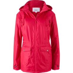 Parka outdoorowa bonprix czerwony. Parki damskie marki bonprix. Za 79.99 zł.