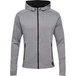 Bluza z kapturem i zamkiem błyskawicznym Hummel MT Interval. Czarne bluzy męskie Hummel, m, bez wzorów, z kapturem. Za 173.00 zł.
