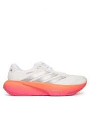 Adidas Buty do biegania Supernova Rise 3 JR7375 Biały. Białe obuwie sportowe damskie Adidas, bez wzorów, z materiału, do biegania. Za 648.99 zł.