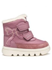 Geox Kozaki B Willaboom B A B565AA 0FU22 C8025 S Różowy. Czerwone buty zimowe dziewczęce Geox, bez wzorów, z materiału, bez zapięcia. Za 249.99 zł.