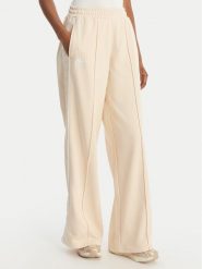 Kappa Spodnie dresowe Banda Malorie 37256WW Écru Regular Fit. Spodnie dresowe damskie Kappa, xxl, bez wzorów, z bawełny. Za 249.99 zł.