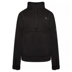 Damska Bluza Z Suwakiem Recoup II. Czarne bluzy damskie Dare 2b, xl, bez wzorów, z bawełny, z kapturem. Za 62.99 zł.