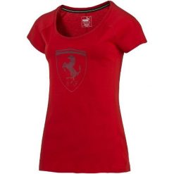 Puma Koszulka Ferrari Big Shield Tee Rosso Corsa S. T-shirty i topy dla dziewczynek marki Puma. W wyprzedaży za 149.00 zł.