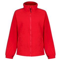 Damska Bluza Polarowa Thor III (280g GSM). Czerwone bluzy sportowe damskie Regatta, xl, bez wzorów, z polaru, bez kaptura, trekkingowe. Za 104.99 zł.