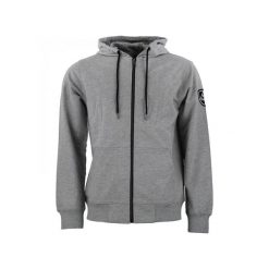 Bawełniana bluza zapinana na zamek Peak Mountain French Terry. Szare bluzy męskie Peak Mountain, l, bez wzorów, z bawełny, z kapturem. Za 327.50 zł.