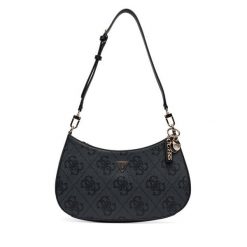 Torebka Guess. Szare torebki do ręki damskie Guess, z aplikacjami, klasyczne, bez dodatków. Za 549.99 zł.