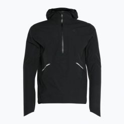 Kurtka męska On Waterproof Anorak. Czarne kurtki męskie On, l, bez wzorów, z poliamidu, bez kaptura. Za 1,089.00 zł.