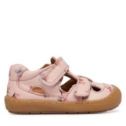 Sandały Froddo. Brązowe sandały dziewczęce Froddo, bez zapięcia. Za 339.99 zł.