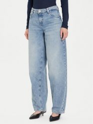 Guess Jeansy W5BA2L D0742 Niebieski Baggy Fit. Niebieskie jeansy damskie Guess. Za 367.50 zł.