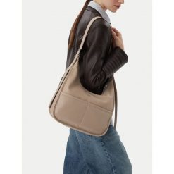 Torebka Lasocki. Brązowe torebki do ręki damskie Lasocki, bez wzorów, klasyczne, bez dodatków. Za 189.99 zł.