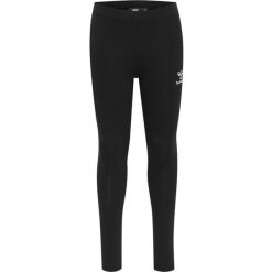 Legginsy dziewczęce Hummel Onze. Czarne spodnie sportowe dla dziewczynek Hummel, na lato, bez wzorów, z bawełny, trekkingowe. Za 172.00 zł.