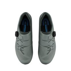 Buty damskie Shimano SH-RC302. Zielone obuwie sportowe damskie Shimano, bez wzorów, rowerowe. Za 529.99 zł.