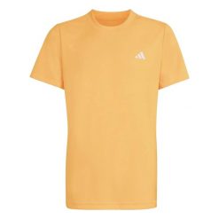 Koszulka dla dzieci adidas Club. Brązowe t-shirty dla chłopców Adidas, bez wzorów, z materiału, bez ramiączek. Za 192.50 zł.
