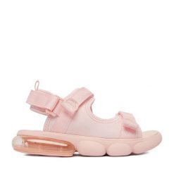 Sandały Kappa. Czerwone sandały dziewczęce Kappa, bez zapięcia. Za 119.99 zł.