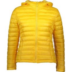 Dwustronna kurtka przejściowa w kolorze żółtym. Żółte kurtki damskie Winter Selection, bez wzorów, bez kaptura. W wyprzedaży za 220.95 zł.