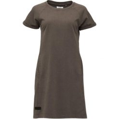 Sukienka damska LOAP Denda S. Szare sukienki damskie ZEAGLE, s, bez wzorów, z bawełny, klasyczne, bez kołnierzyka, bez ramiączek, mini, sportowe. Za 195.99 zł.