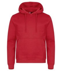 Clique Miami Hoody – bluza z kapturem z bawełny i poliestru z recyklingu – Red. Czerwone bluzy męskie CLIQUE, l, bez wzorów, z bawełny, z kapturem. Za 173.55 zł.