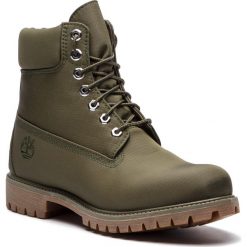 Trapery TIMBERLAND - 6 In Premium TB0A1R5ZA581 Fabric Grape Leaf. Zielone śniegowce i trapery męskie Timberland, z gumy. W wyprzedaży za 529.00 zł.