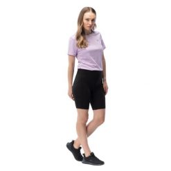 Spodenki Damskie Vika. Czarne szorty sportowe damskie MARTES, xl, bez wzorów, z elastanu, na fitness i siłownię. Za 72.99 zł.