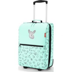 Walizka Trolley Kids XS Cats and Dogs miętowa. Walizki męskie Reisenthel, w kolorowe wzory, z materiału. Za 379.00 zł.
