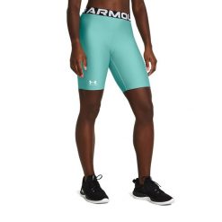 Spodenki damskie Under Armour HG Authentics 8in. Niebieskie obuwie sportowe damskie Under Armour, xs, bez wzorów, sportowe, na fitness i siłownię. Za 119.99 zł.