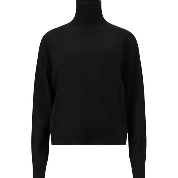 Damski sweter z golfem Athlecia Dava. Czarne swetry damskie Athlecia, bez wzorów, z elastanu, eleganckie, bez kołnierzyka, bez ramiączek, długie, bez kaptura. Za 194.50 zł.