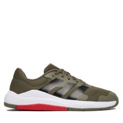 Buty na siłownię adidas. Zielone buty sportowe męskie Adidas, bez zapięcia, na fitness i siłownię. Za 279.99 zł.