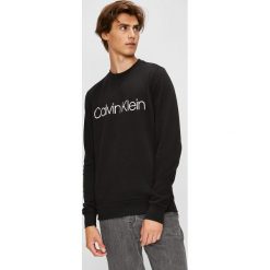 Calvin Klein - Bluza. Brązowe bluzy męskie Calvin Klein, l, bez wzorów, z bawełny, bez kaptura. W wyprzedaży za 319.90 zł.