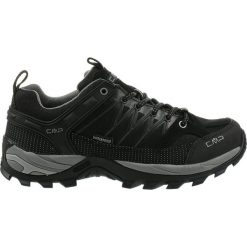 Buty trekkingowe męskie CMP Rigel Low Wp. Czarne trekkingi męskie CMP, trekkingowe. W wyprzedaży za 359.99 zł.