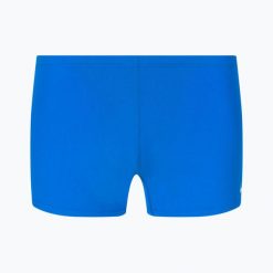 Bokserki kąpielowe męskie Nike Hydrastrong Solid Square Leg. Niebieskie kąpielówki męskie Nike, m, bez wzorów. Za 149.99 zł.