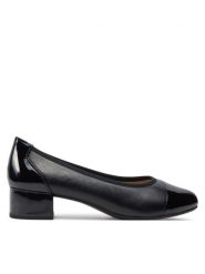 Caprice Czółenka 9-22500-42 Czarny. Czarne czółenka damskie Caprice, bez wzorów, ze skóry, bez obcasa, bez zapięcia. Za 227.99 zł.