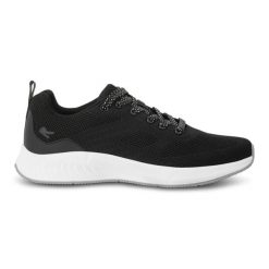 Buty sportowe damskie Marine. Czarne obuwie sportowe damskie Regatta, bez wzorów, z dzianiny, do biegania. Za 141.95 zł.