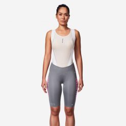 Spodenki rowerowe szosowe damskie Van Rysel RCR-R 2. Szare obuwie sportowe damskie VAN RYSEL, m, bez wzorów, z tworzywa sztucznego, sportowe, rowerowe. Za 299.99 zł.