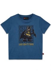 Koszulka Dziecięca LEGO BATMAN Tano 600 Niebieska. Niebieskie t-shirty dla chłopców LEGO, bez wzorów, z bawełny, bez ramiączek. Za 59.99 zł.