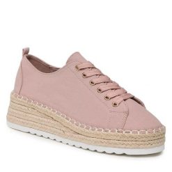 Espadryle Jenny Fairy. Czerwone espadryle damskie Jenny Fairy, bez wzorów, bez obcasa, bez zapięcia. Za 119.99 zł.