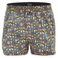 Męskie Bokserki Bawełniane - Pako Jeans - w Butelki i Kufle. Bokserki męskie Pako Jeans, l, bez wzorów, z bawełny. Za 33.00 zł.