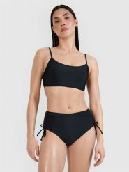 4F Dół od bikini damski - czarny M. Czarne bikini damskie 4f, na lato, m, bez wzorów. W wyprzedaży za 49.99 zł.