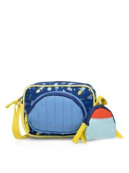 Nelli Blu Torebka NEL-C-008-05 Granatowy. Niebieskie torby i plecaki dziecięce Nelli Blu, z materiału. Za 69.99 zł.