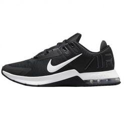 Buty do chodzenia męskie Nike Air Max Alpha Trainer 4. Czarne buty sportowe męskie Nike, z gumy, bez zapięcia, trekkingowe, nike air max. Za 547.00 zł.