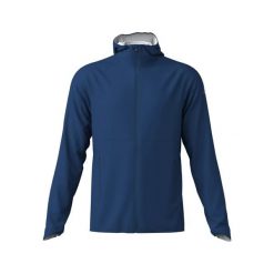 Kurtka turystyczna z kapturem Löffler Wpm. Niebieskie kurtki męskie LOFFLER, l, bez wzorów, z kapturem. Za 925.50 zł.