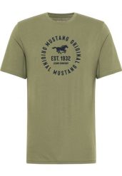 Męski T-Shirt Mustang Style Alex Four Leaf Clover 1017992 6352. T-shirty męskie Mustang, m, bez wzorów, bez kołnierzyka. Za 79.99 zł.