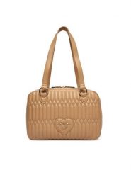 LOVE MOSCHINO Torebka JC4034PP1OLJ0104 Beżowy. Brązowe torebki do ręki damskie Love Moschino, bez wzorów, ze skóry, bez dodatków. Za 879.99 zł.