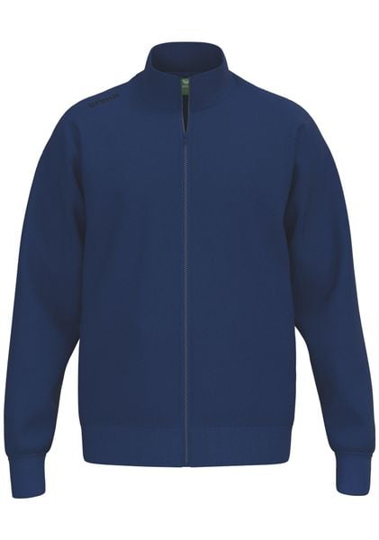 Kurtka z dresu Erima TS. Niebieskie kurtki męskie Erima, l, bez wzorów, z bawełny, bez kaptura. Za 215.50 zł.