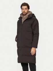 4F Kurtka puchowa 4FWAW24TDJAM477 Czarny Regular Fit. Czarne kurtki męskie 4f, m, bez wzorów, z puchu, bez kaptura. Za 699.99 zł.