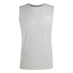 Tank top adidas Adi365 Essentials. Szare t-shirty męskie Adidas, s, bez wzorów, z materiału, klasyczne, bez kołnierzyka. Za 144.00 zł.