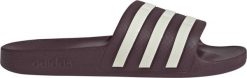 Adidas Klapki Adilette Aqua bordowe KJ7353 37. Czerwone klapki damskie Adidas, bez wzorów, sportowe, bez obcasa. Za 107.44 zł.